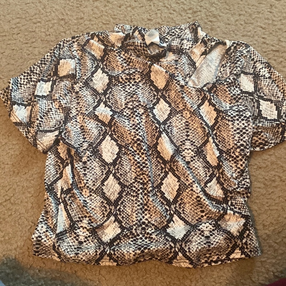 Caution to the wind crop top